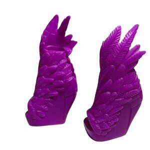 Monster High Purple Feather Shoes Create A Monster Harpy Doll Replacement